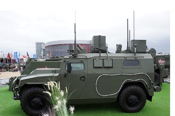 RKhM-8 Russian 4x4 CBRN Reconnaissance Armored Vehicle (C)